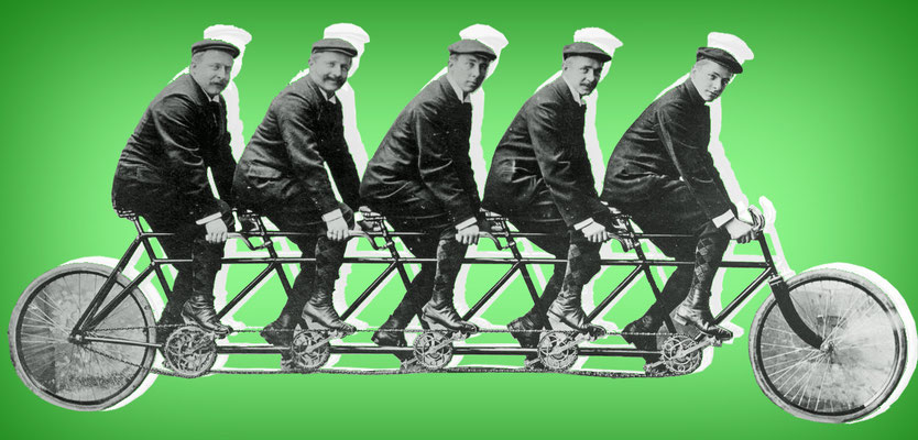 Die Opel-Brüder (Carl, Wilhelm, Heinrich, Fritz und Ludwig) 