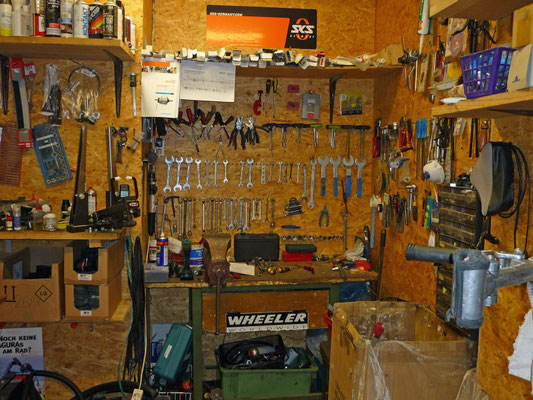 Im Geschäft Fahrrad Kuhse