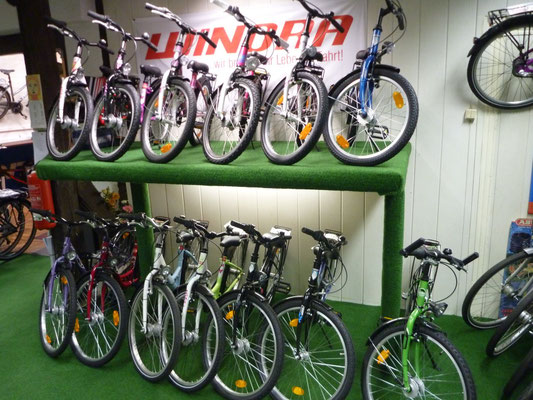 Im Geschäft Fahrrad Kuhse