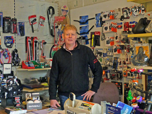 Im Geschäft Fahrrad Kuhse