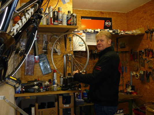 Im Geschäft Fahrrad Kuhse