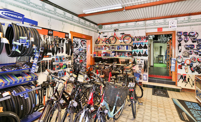 Fahrrad-Kuhse Güstrow Innenansicht