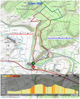 Le 22 juin 2020 PAGNY SUR MEUSE, Forêt du Juré