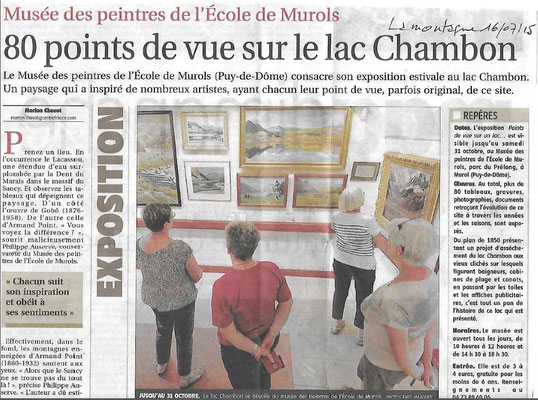 Le groupe des Touristes (Chantal, Brigitte, Christiane et Françoise) en visite au Musée de Murol