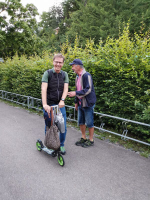 Auf der Heimfahrt