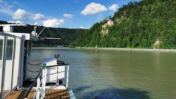 Mit der "Prinzessin Katharina" auf der Donau