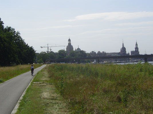 Der Canaletto-Blick auf Dresden