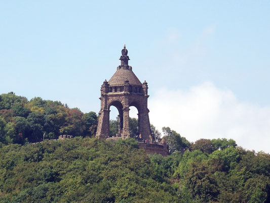 Das Kaiser-Wilhelm-Denkmal an der Porta Westfalica