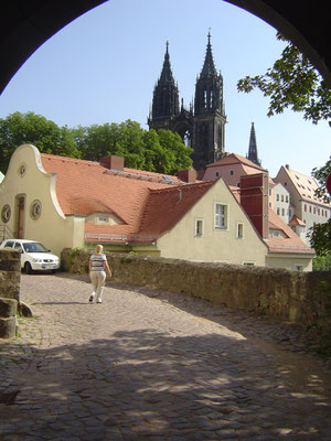 Der Dom und die Albrechtsburg bilden die Hauptattraktionen Meißens