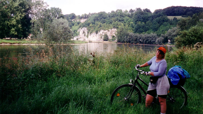 Am Kloster Weltenburg hat die Donau noch einmal einen Gebirgsdurchbruch zu schaffen.