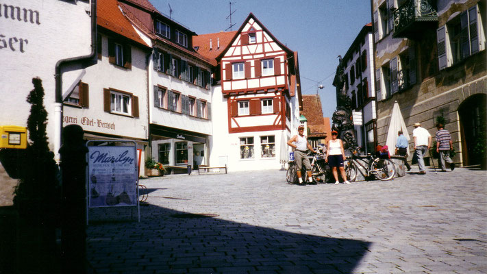 Um 11:30 Uhr sind wir bereits in Riedlingen (ca. 35 km).