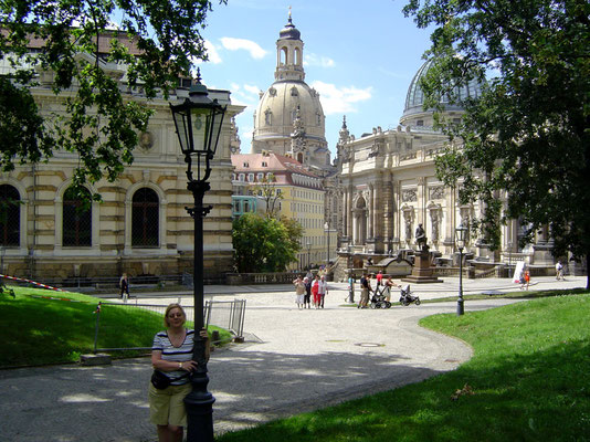 Blick auf die Frauenkirche