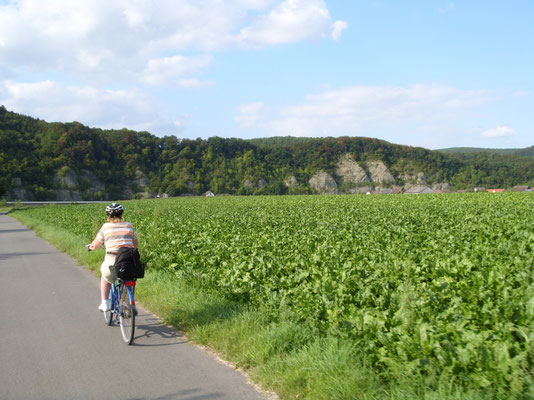 Unterwegs am Weserdurchbruch