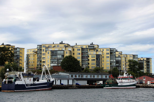Tous les bâtiments suédois n'ont pas le même charme...