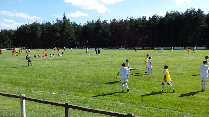 Stage de foot, Centre La margeride, Saugues, Auvergne