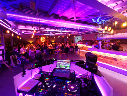 Hochzeit DJ Tim Fayne Aufbaubilder Saarland AC Saarbrücken
