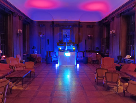 Hochzeit DJ Tim Fayne Aufbaubilder Gästehaus Schloss Saareck