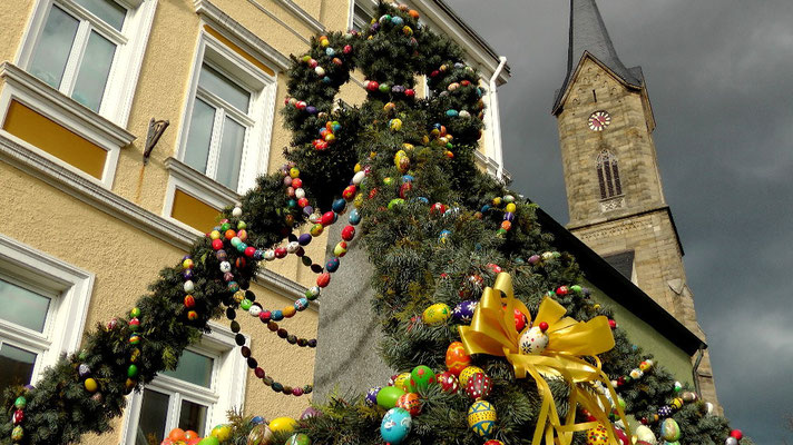 Osterbrunnen in Gefrees