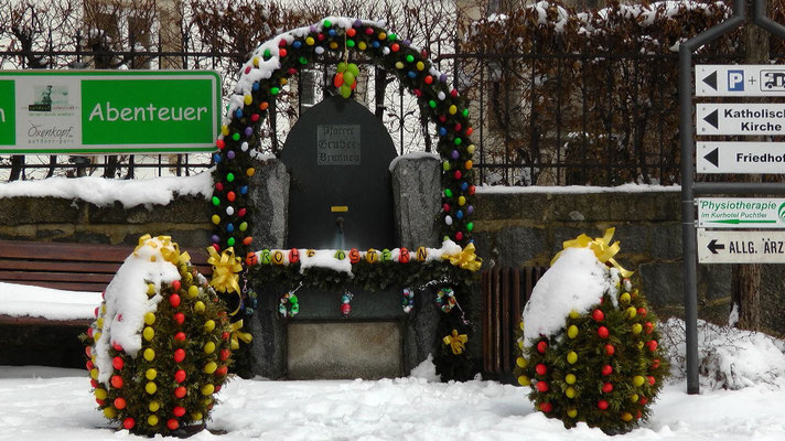 Osterbrunnen in Bischofsgrün