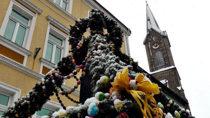 Osterbrunnen in Gefrees