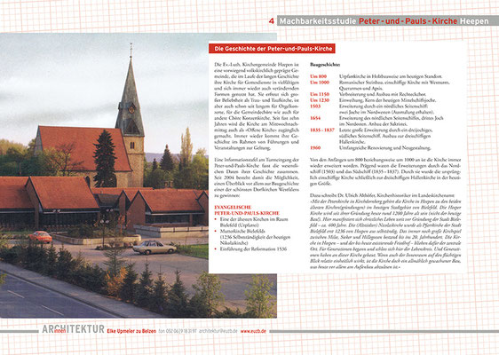 PeterundPaulsKirche Heepen (Bielefeld) Architektur innen wie