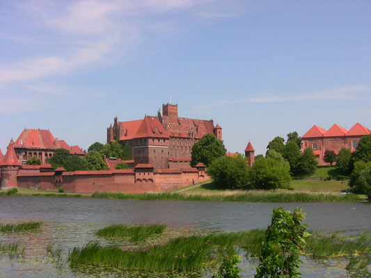 Le château de Malbork (Pologne)