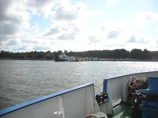 Klaipeda, traghetto per la penisola di Neringa