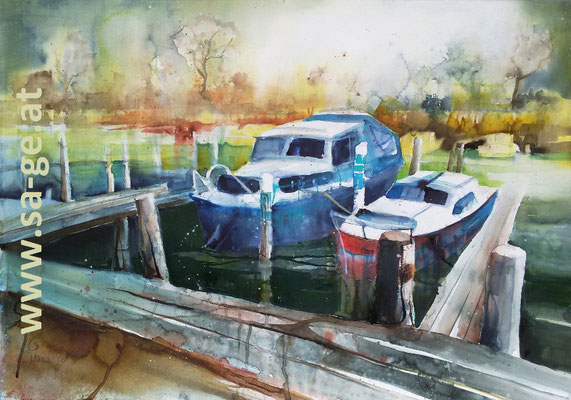 Illmitz am Neusiedlersee, 75x52cm, 2019/02/28