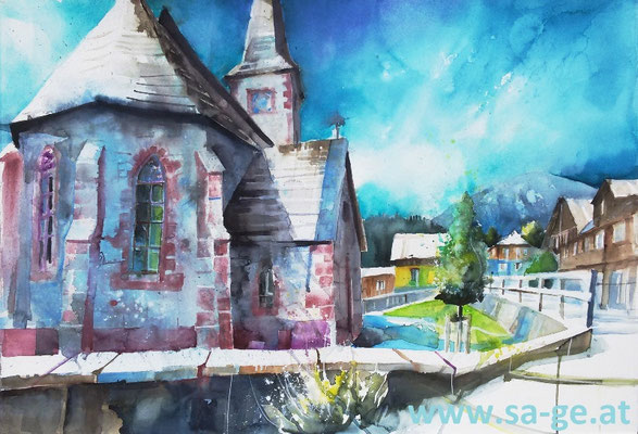 Altaussee - 75x52cm, 2021/09