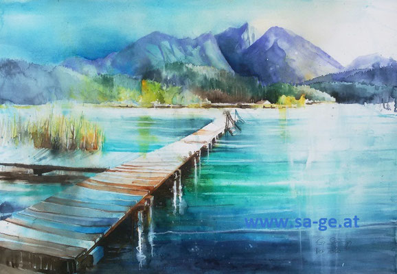 Turnersee I, 75x52cm, 2020/11 -X-