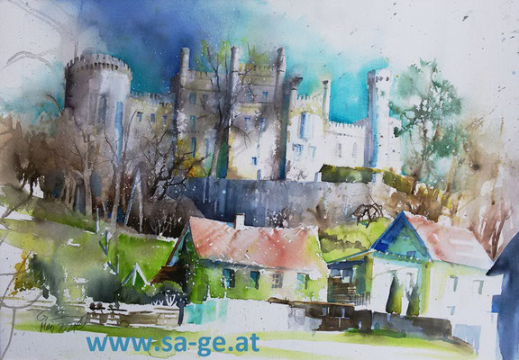 Schloss Wolfsberg, 75x52cm, 2021/05