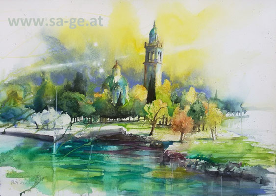 Barbana - Lagune von Grado II, 75x55cm, 2022/05