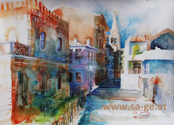 Grado - Via E Grammaticopulo, 75x55cm, 2022/05