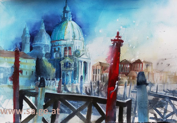 Venedig - Hoher Platz, 75x52cm, 2021/12