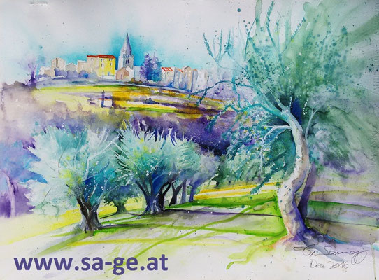 Grosnjan 78x56cm, 2016