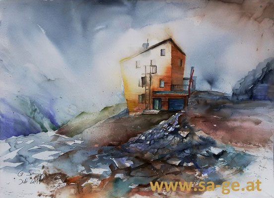 Mallnitz - Hannoverhaus, 76x56cm, 2017/07 