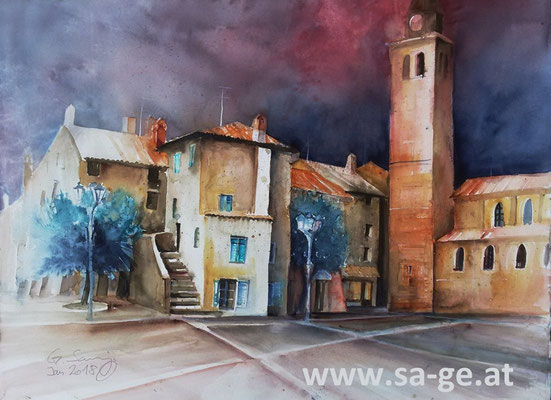 Grado - Campo Patriarca Elia, 76x56cm, 2018/01