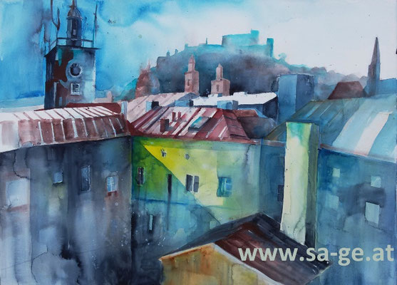 Salzburg - 76x56cm, 2017/11