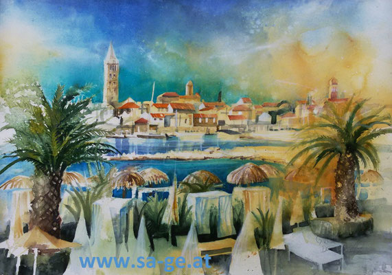 Rab - Banjol, 76x53cm, 2023/12
