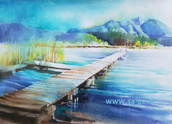 Turnersee III, 76x53cm, 2020/12 -X-