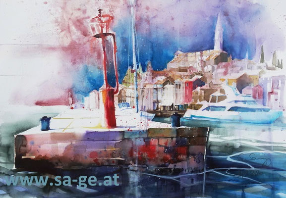 Rovinj - Veliki Mol, 75x52cm, 2020/04