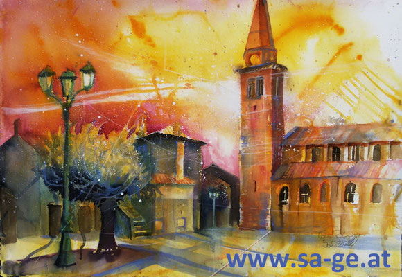 Grado - Campo Patriarca Elia, 76x52cm, 2025/07