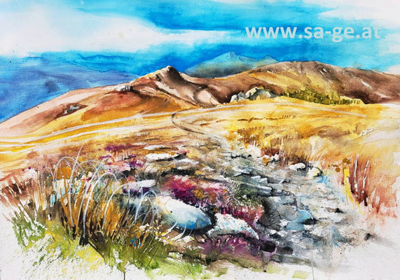 Saualpe - Gertrusk II, 76x54cm, 2022/11