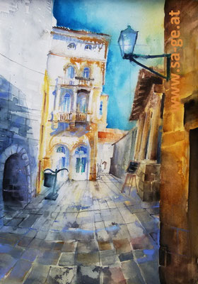 Rab - Altstadt, 76x54cm, 2023/07