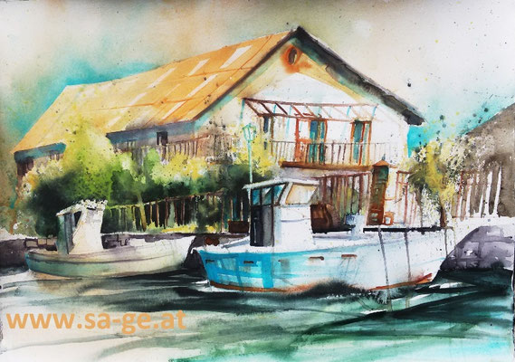 Grado - Via Riva Dandolo II, 76x55cm