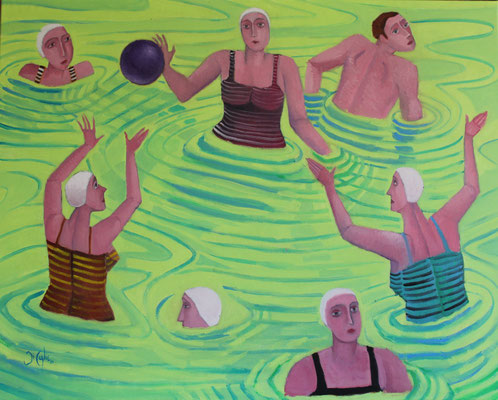les baigneuses 92*73