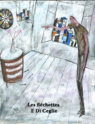 les fléchettes, 90*70