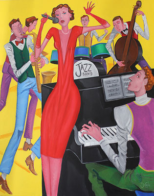 JAZZ BAND 92*73, non disponible
