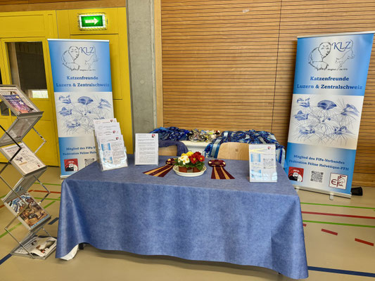 der Stand des Katzenvereins