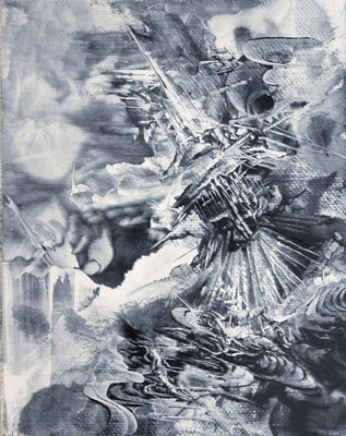 《時点探査‐s01》2025年　273×220㎜ 個人蔵